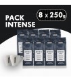 Pack de cafè en gra Intense (8x250g)