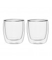 2 tazas 11cl Double Glass